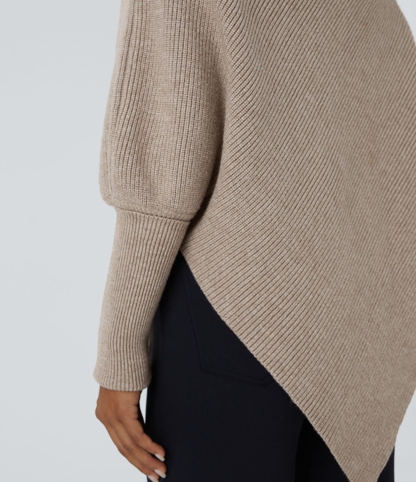 Vera - Langärmliger Rollkragenpullover