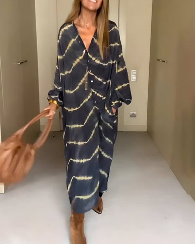Julia | Boho-Streifenkleid