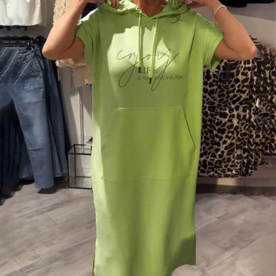 Saskia | Lässiges Kapuzenkleid