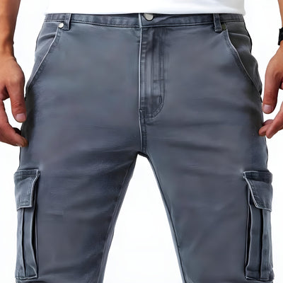 Samuel | Cargohose aus Stretch-Denim