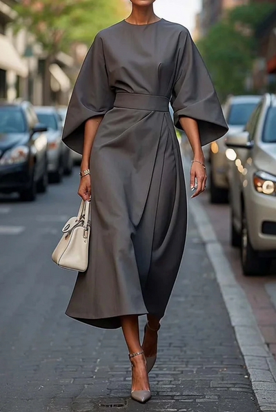 Julie | Elegantes Kleid mit Puffärmeln
