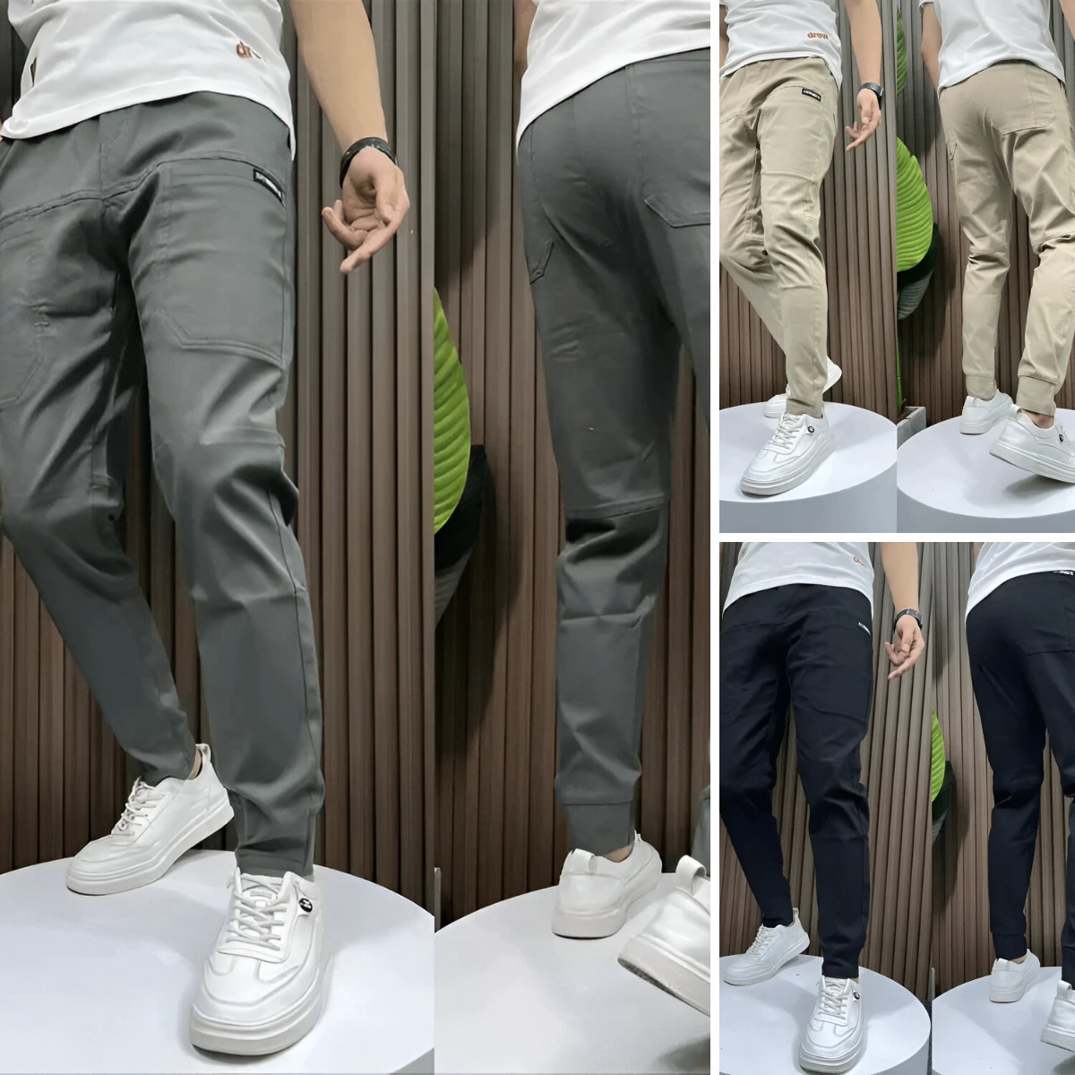 Aimé | Pantalon Cargo Extensible