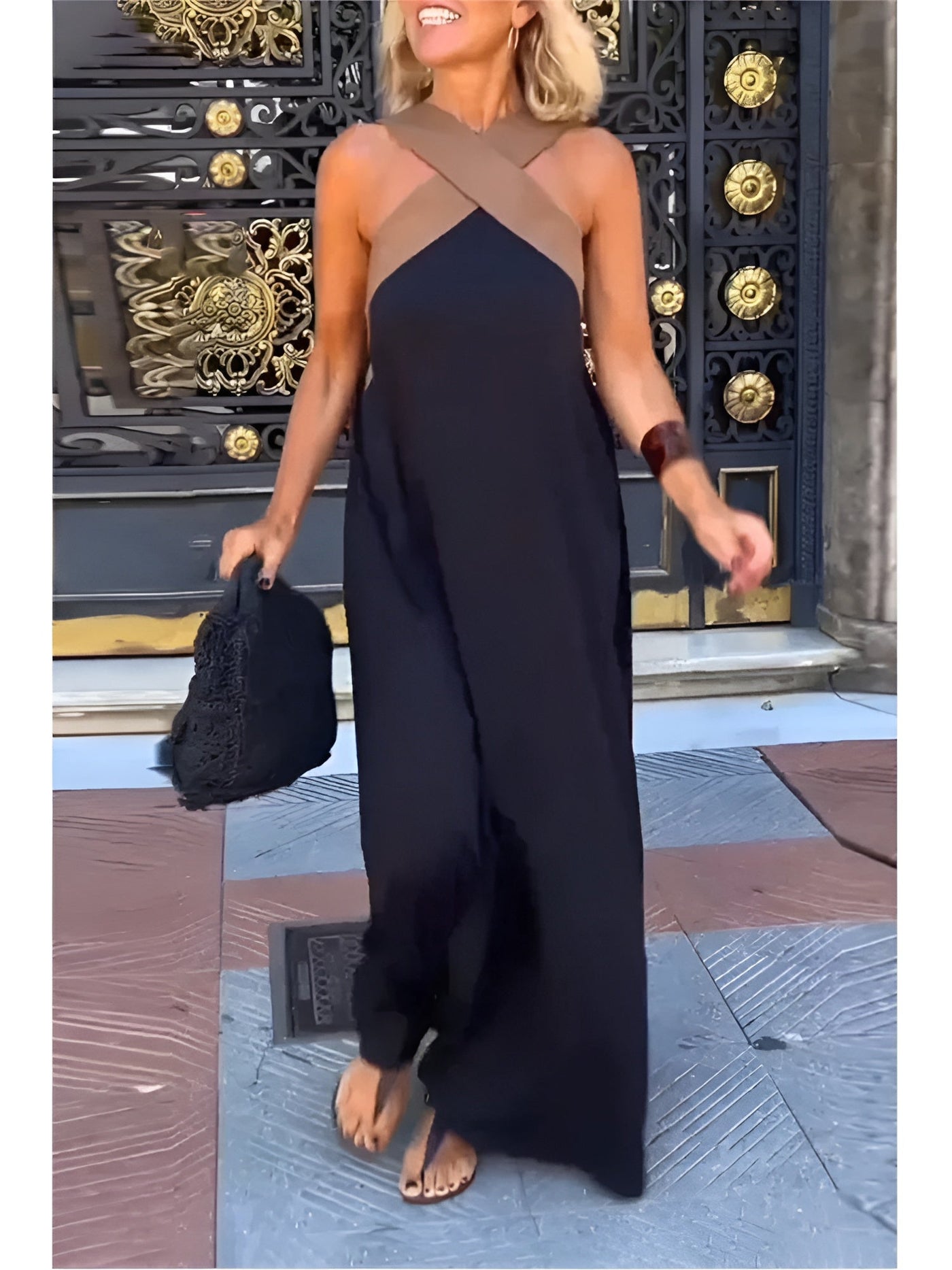 Amélie | Kleid mit Gekreuztem Design