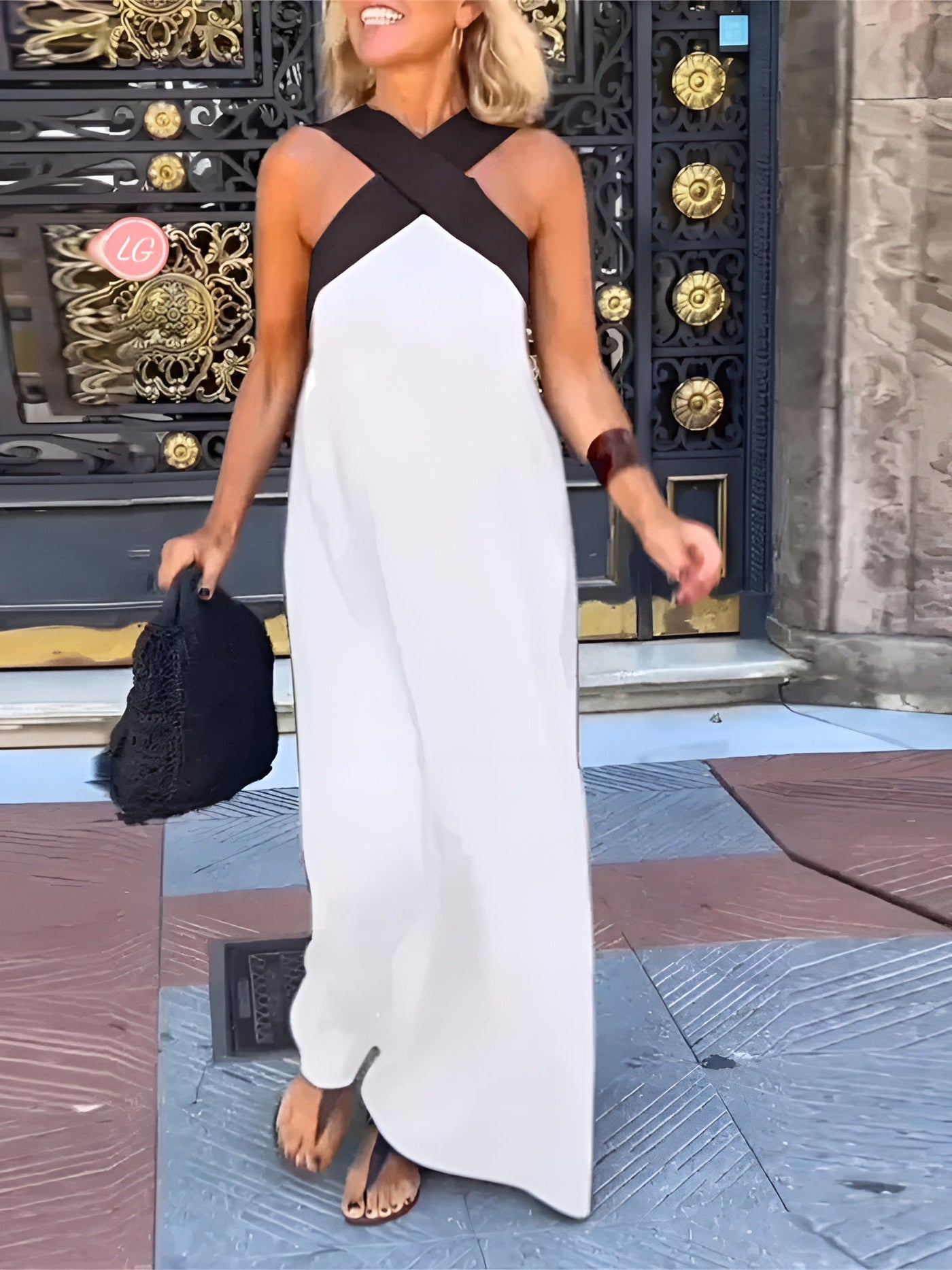 Amélie | Kleid mit Gekreuztem Design